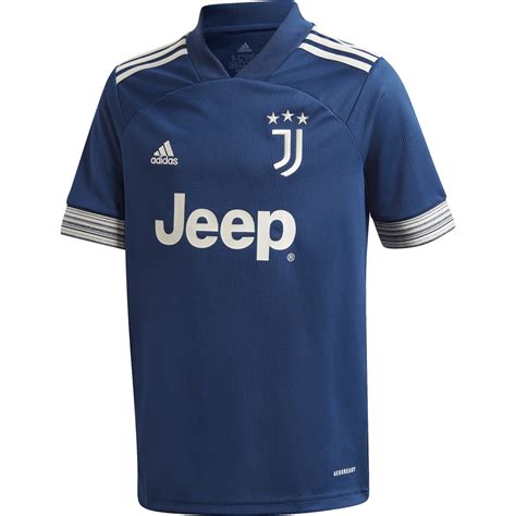 Its sleeves are all white with black adidas stripes running from the all black neckline to white sleeve cuffs. Adidas Juventus 2020-21 Youth Away Stadium Jersey ...