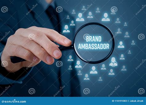 Brand Ambassador Concept Stock Image Image Of Management 110191083