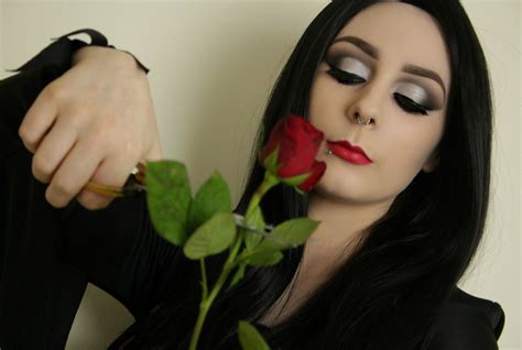 Morticia Addams Realistic Makeup Tutorial Morticia Ad