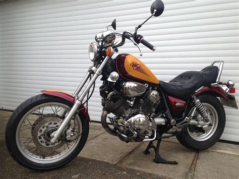 Recently completed cafe conversion of an 82 virago. Cheltenham Motorcycles - Yamaha Virago 750 For Sale