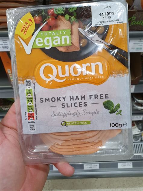 Quorn Vegan Smoky Ham Free Slices 100g Vegan Food Uk