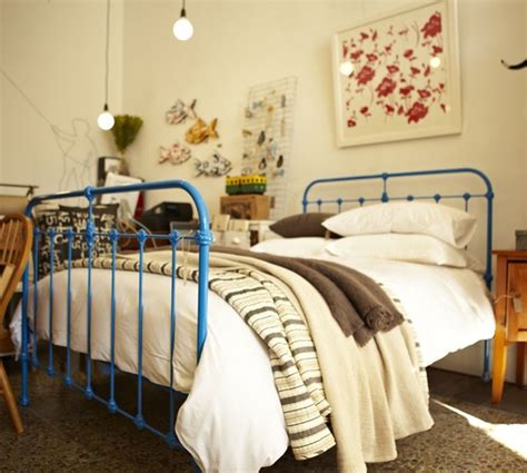 See more ideas about beautiful bedrooms, bedroom decor, home decor. Painted Metal Beds - Emily A. Clark