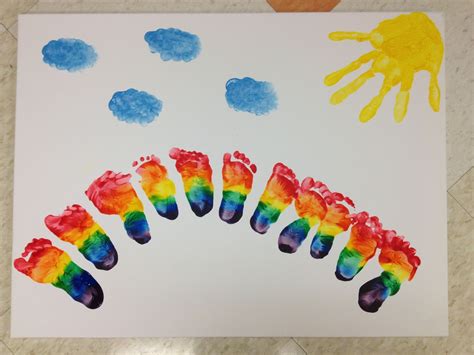 Pin By Tj West On Infant Classroom Baby Art Projects Daycare Crafts