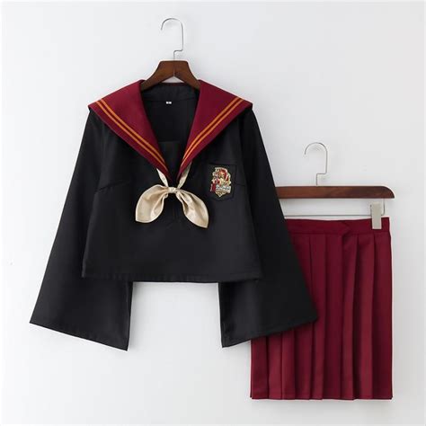 Gryffindor And Slytherin School Uniform Mp006237 Cosfun