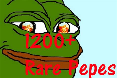 Send You Over 1200 Rare Pepes Memes By Tostr Fiverr