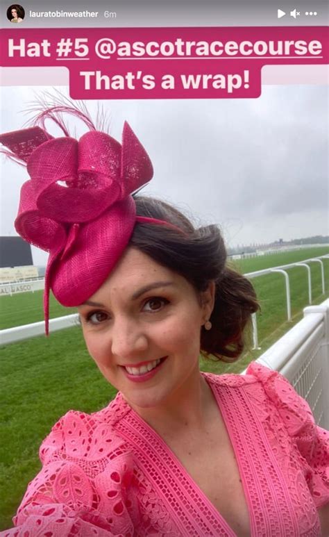 Gmbs Laura Tobins Ascot Outfit Changes Garner Attention As She Swaps