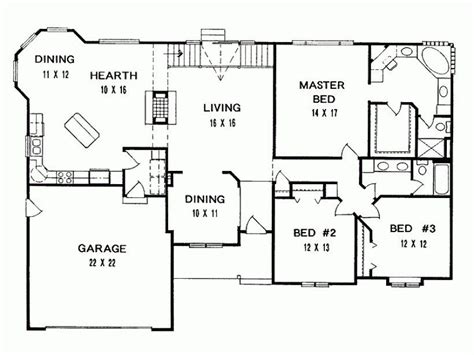 3 Bedroom House Floor Plans With Models Pdf Floorplansclick