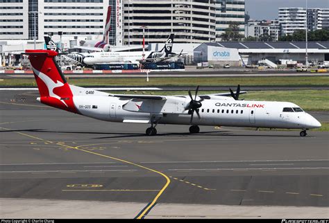 Vh Qos Qantaslink Bombardier Dhc 8 402q Dash 8 Photo By Charlie Chang