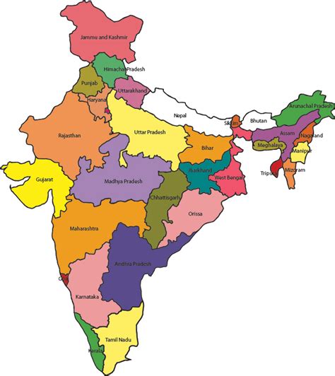 Download India Indian Map Mumbai Location In India Full Size Png