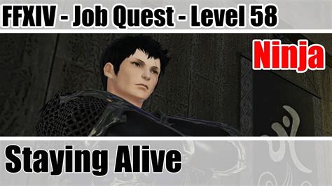 Unlike most dungeon steps, the sharpened anima may be equipped, but does not have to be, as long as it is in the armoury chest or inventory, but you must complete the dungeons as the same job of the anima weapon you are. FFXIV Ninja Level 58 Job Quest - Staying Alive - Heavensward - YouTube