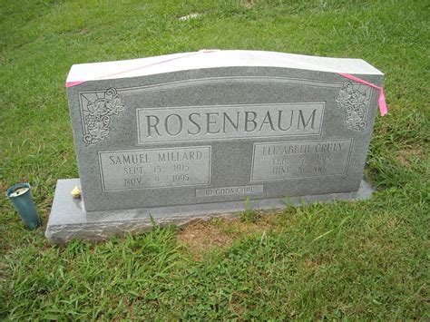 Samuel Millard Rosenbaum Sr 1915 1995 Find A Grave Memorial
