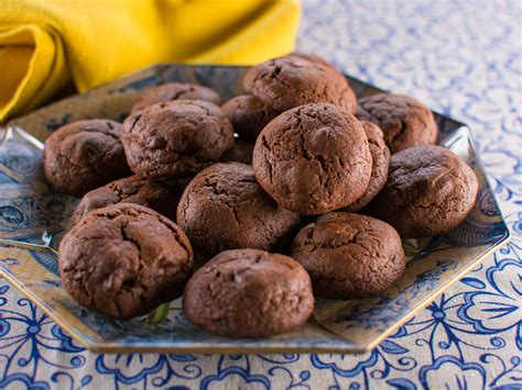 Bake the cookies, switching and rotating the baking sheets halfway. Brownie Batter Cookies | Recipe | Food network recipes ...