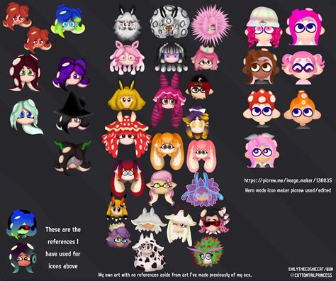 Splatoon Oc Icons Splatoon Amino