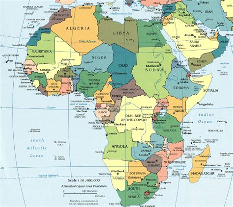 Africa And Middle East Map Map Of The World