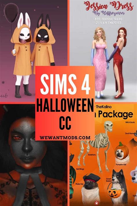 39 Sims 4 Halloween Cc Costumes Makeup And Decor We Want Mods