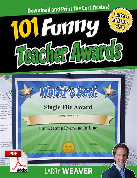 Funny Certificates Award Templates Printable Certificates