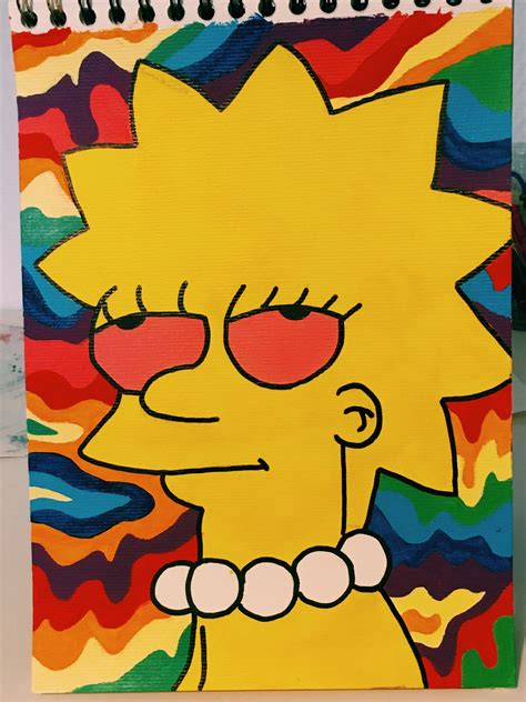 Lisa Simpson Trippy