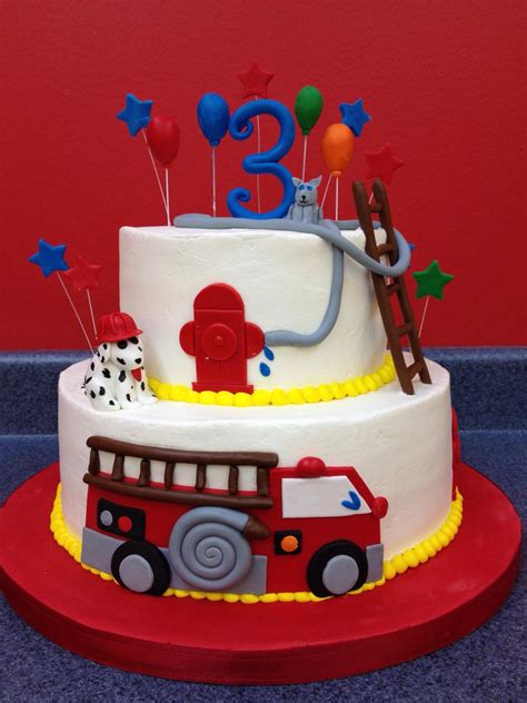 Incredible Fire Truck Birthday Cakes Pictures 2022 Handicraftsens