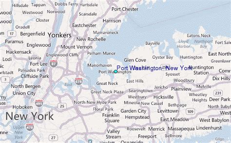 Port Washington New York Tide Station Location Guide