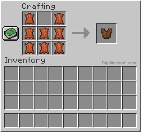 How To Make A Leather Tunic In Minecraft