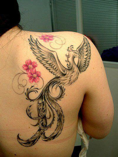 Feminine Phoenix Tattoo Design Phoenix Tattoo Tattoos Cool Small