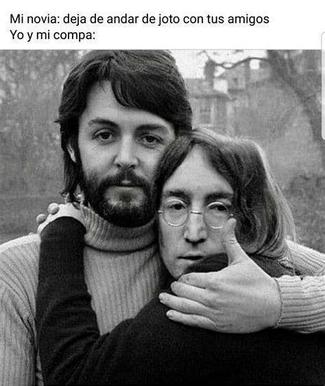 Memes Sabor Eo E John Lennon Beatles Lennon And Mccartney Paul