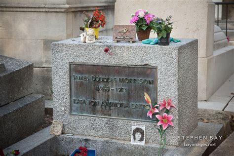 Photo Jim Morrisons Grave At Pere Lachaise Cemetery Paris France