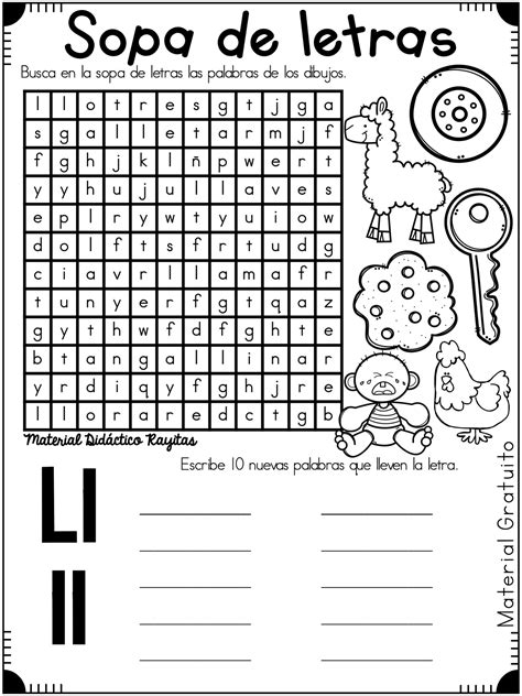 Abecedario Sopa De Letras 13 Imagenes Educativas