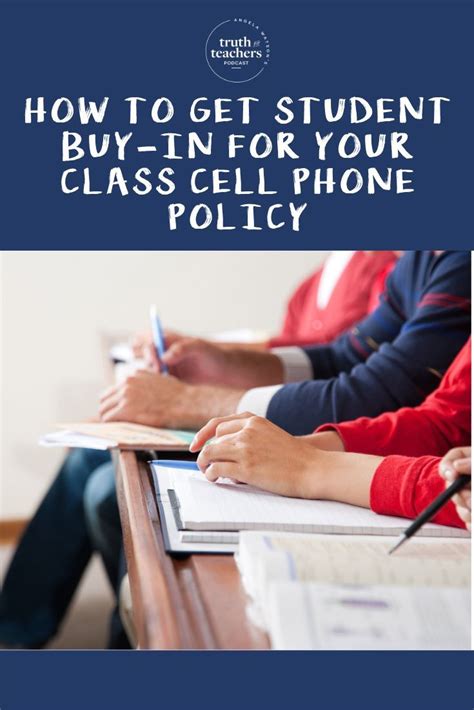 How To Get Student Buy In For Your Class Cell Phone Policy Teaching