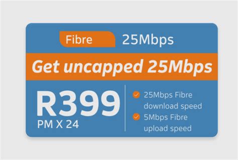 South African Fibre Price War Uncapped Fibre To The Home For Under R400