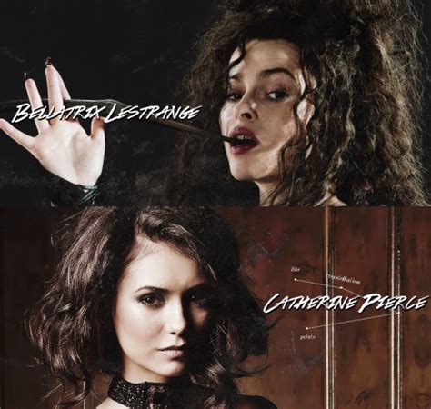 Bellatrix And Katherine Harry Potter And The Vampire Diaries Fan Art Fanpop Page