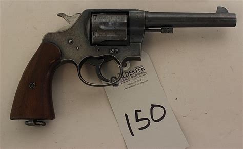 Colt Us Army Model 1917 Double Action Revolver Cal 45 5