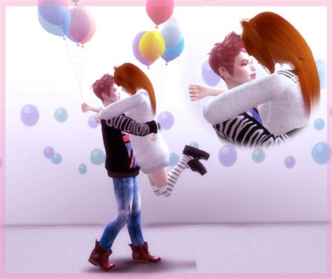 Sims 4 Ccs The Best Accessory Balloons And Poses By Aluckyday