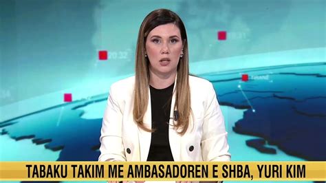 Jorida Tabaku Takim Me Dyer Të Mbyllura Me Ambasadoren E Shba Yuri Kim