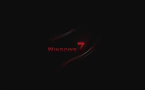 48 Red Windows 7 Wallpaper