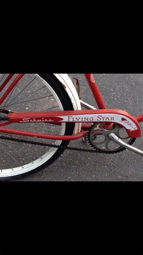 Vintage Anique Schwinn Flying Star Bicycle Schwinn Bicycle Vintage