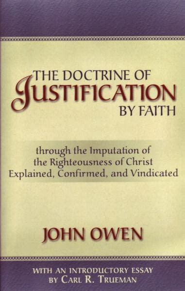 The Doctrine Of Justification By Faith Westminster Bookstore
