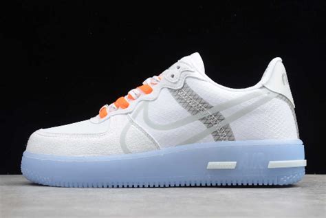 2020 Release Nike Air Force 1 React White Ice For Sale Cq8879 100
