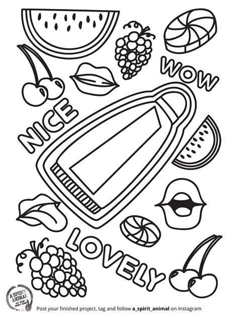 Vsco Girl Coloring Pages Coloring Home