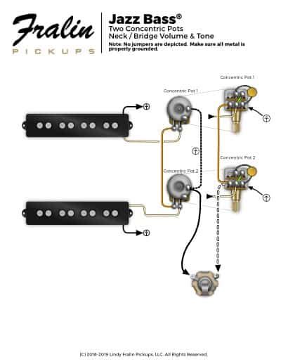 Bass Guitar Pickup Wiring Diagrams Wiring Diagram