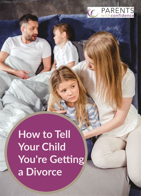 How To Tell Your Child Youre Divorcing Divorce And Kids Told You So