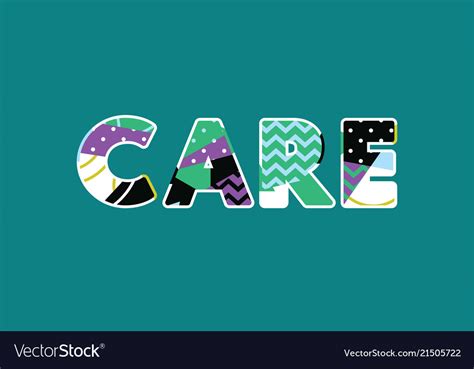 Care Concept Word Art Royalty Free Vector Image