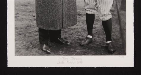 Historical Photo Archive Babe Ruth Writing History Limited Edition