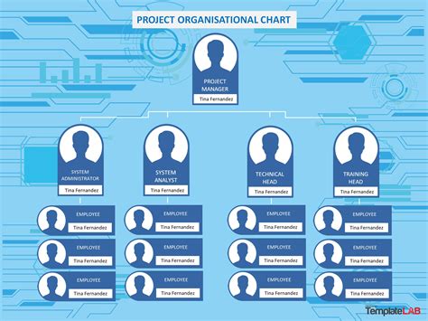 Project Org Chart Template