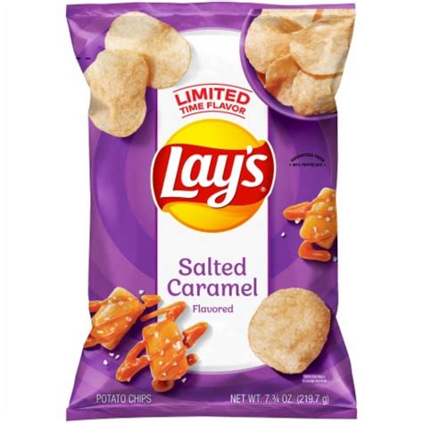 Lays Salted Caramel Flavored Potato Chips 775 Oz Fred Meyer
