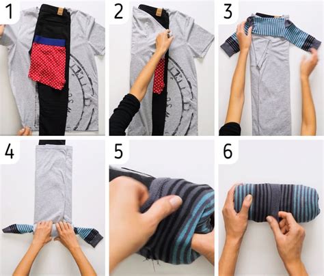 How To Fold Clothes Compactly 5 Minute Crafts