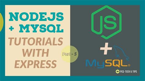 Create Local Node Package Using Moduleexports Nodejs With Mysql And