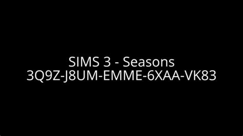 Serial Code For Sims 4 Youtube