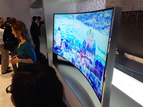 Look At These Insanely Huge Curved Tvs Coming Soon To A Living Room