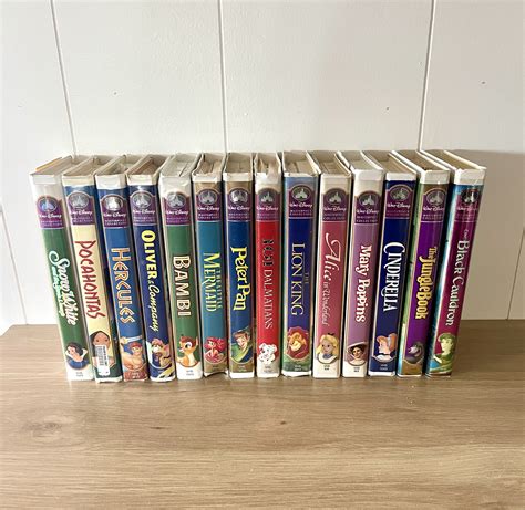 Vintage Walt Disney Masterpiece Collection Vhs Tapes Movies Sold